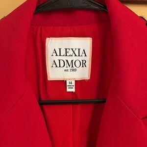Alexia Admor Bold Red Blazer